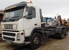 Volvo FM12 420 6x2 Rear Lift Axle Day Cab Hook Tip Loader, registration KR52 RKJ, first registered 2