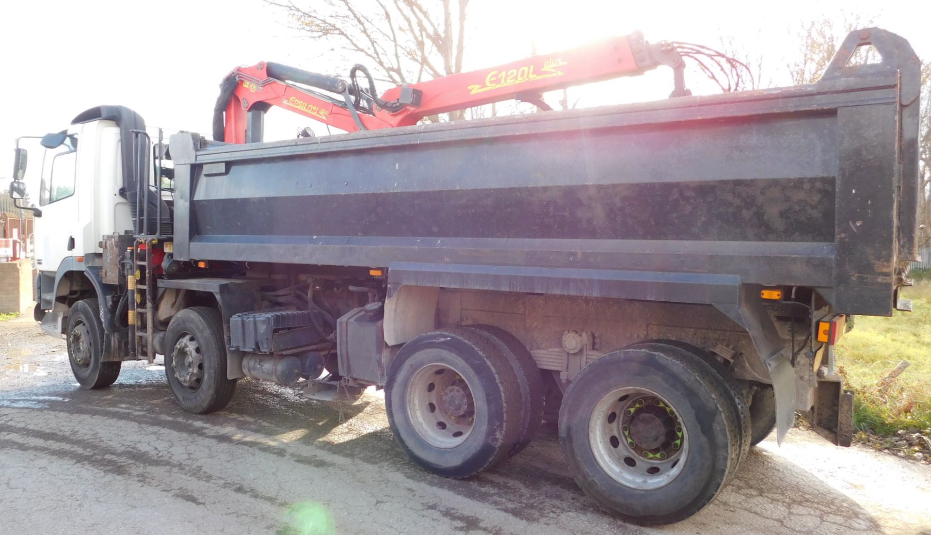 DAF CF85.340 8x4 Grab / Tipper Wagon, registration - Image 4 of 11