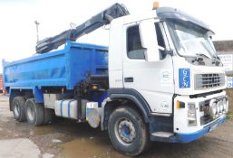 Volvo FM 12 6 x 4 Grab / Tipper Wagon, Day Cab reg