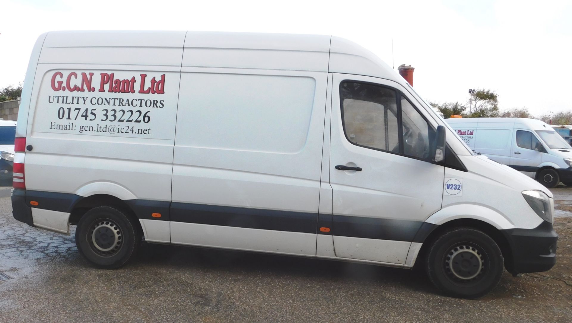 Mercedes Benz 314CDI MWB Sprinter High Roof Panel - Image 3 of 11