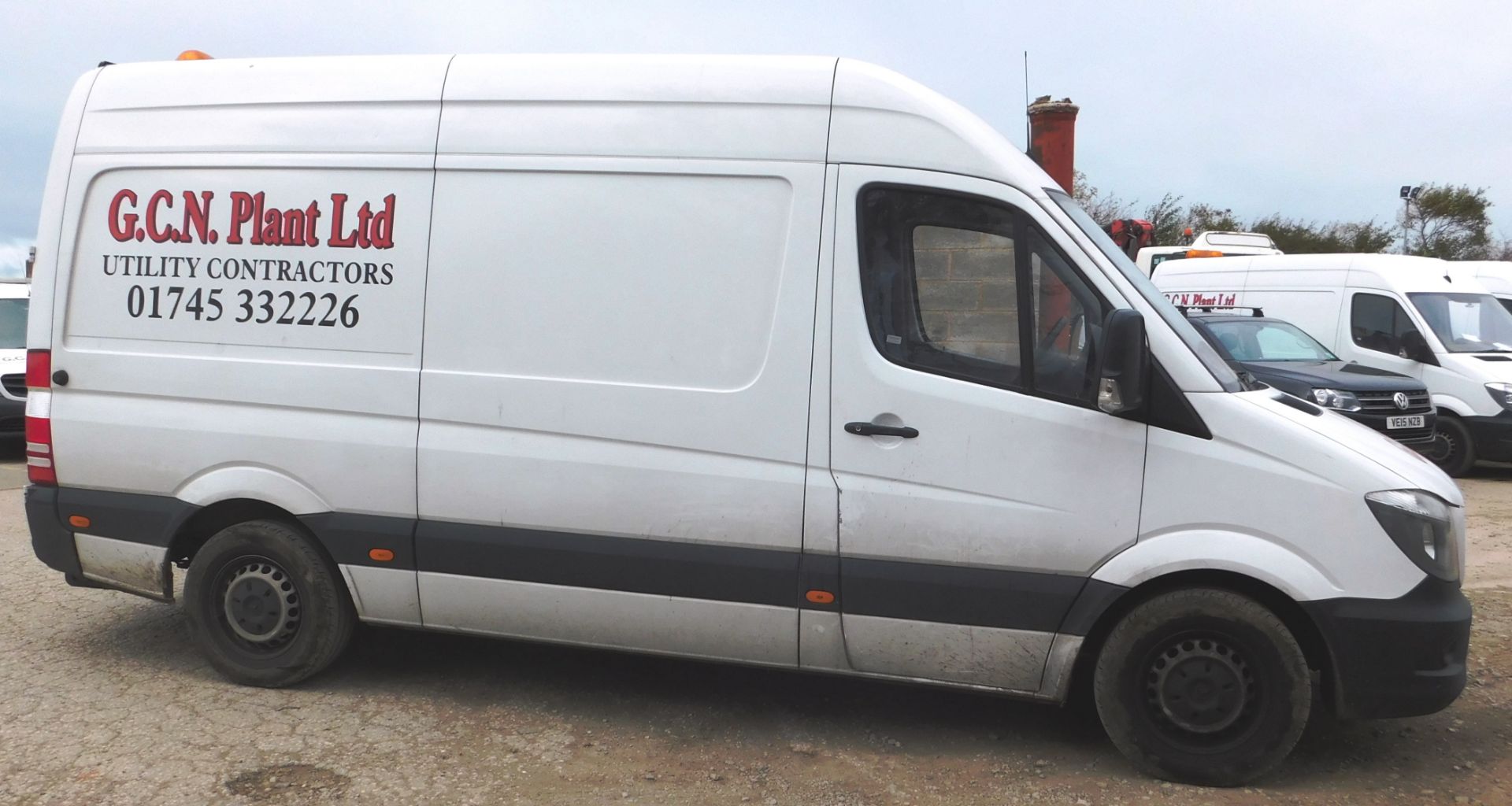 Mercedes Benz 314CDI MWB Sprinter High Roof Panel - Image 3 of 10