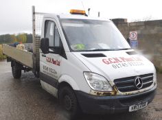 Mercedes Benz 313CDI Sprinter Dropside Lorry, regi