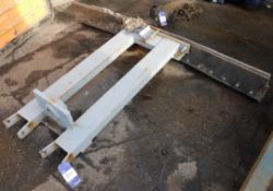 Unbadged 5’8” Scraper Attachment for Forklift