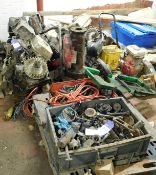 Assortment of Motor Parts and various fixings