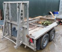 Ifor Williams GX84 2700kg Plant Trailer, serial number SCK60000050466605