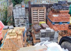 Large Quantity of Various Bricks and Concrete Slabs