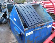 2 x 8 cu.yd FEL Steel Skips (contents of skips to be removed from site by purchaser of this lot)