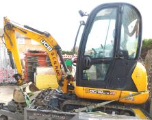 JCB 8018CTS Compact Tracked Excavator, serial number JCB08018062497751, 2017 model, Manufactured