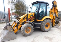 JCB 3CX SM4TP CONTR Contractor Back Hoe Loader, VINSLP3CXTS5E0952360 (2005), registration CX54