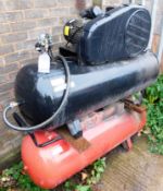 Sip Airmate 3HP/200-SRB Compressor and SIP B2800B/200 Compressor (for spares or repair)
