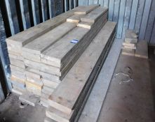 Approximately 54 Timber Shuttering Boards