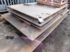 8 x sheets of road plates