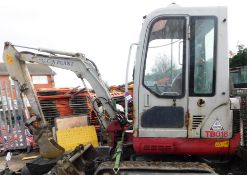 Takeuchi TB016 Compact Excavator, serial number 116115132 (1788 hours) (2013) with 39”, 9” and 6”