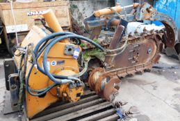 Astec RT1160 Trencher Attachment, serial number TRHD1180128