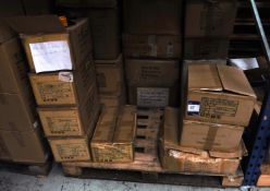 Contents of bay to include Part Pallets of stainle