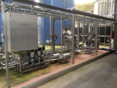 * Liquid Milk Intake Handling System including 2 x Endress & Hauser Flow Meters APV H17 Plate