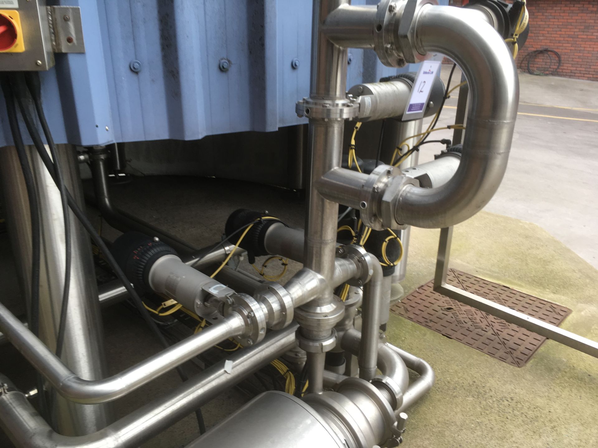 * Finished Milk Handling Manifold including APV WS+30/30-165 Pump and 10 x APV Valves (Models inc. - Image 2 of 2