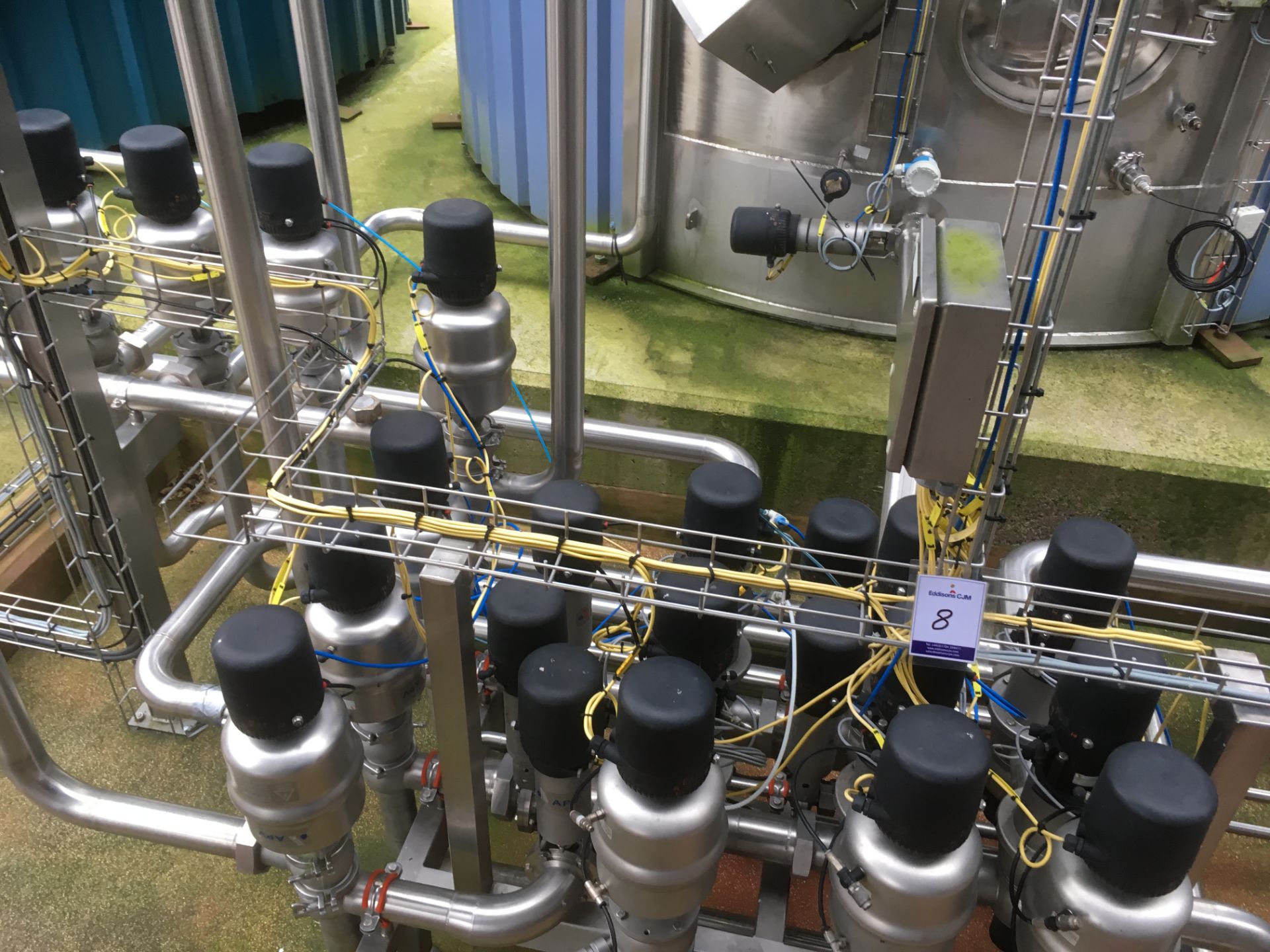 * Liquid Milk Intake Handling System including 2 x Endress & Hauser Flow Meters APV H17 Plate - Image 3 of 10