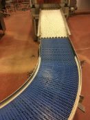 * Gravity Fed Acrylic Roller Conveyor (1.4M X60cm) and an L-Shaped Acrylic Slat Belt Conveyor c 3.5m