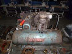 * An Aircosse model 4557-15A 3PH 200PSI Compressor s/n 4938. Please note there is a £5 plus VAT Lift