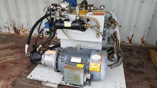 * Flow High Pressure Water Jetter Pump. A Flow 60IS60 60,000PSI Water Jetter Pump - Skid Mounted.