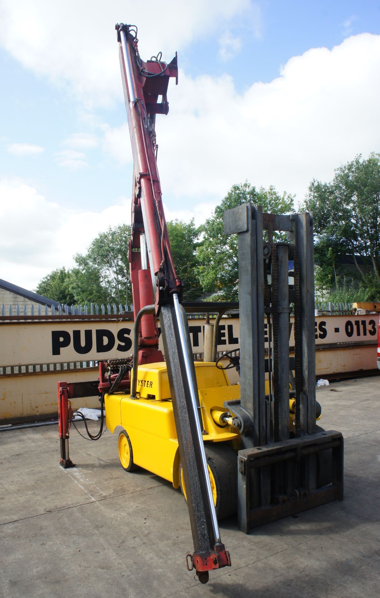 * Hyster S150A Counterbalance Forklift Truck, diesel, capacity 7000kg, duplex mast, lift height: - Image 4 of 18