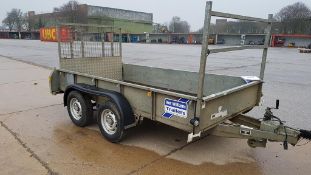 * Ifor Williams Plant Trailer. An Ifor Willims Model GD105G Twin Axle Plant Trailer 2500Kg