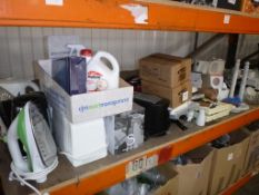 * Various Hotel items to include, Irons, Kettles, Cutlery etc