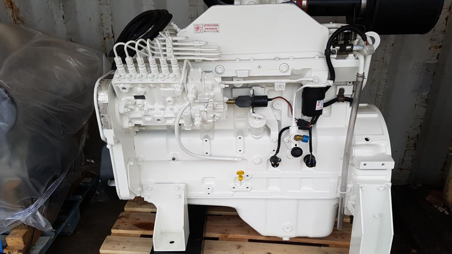 * Cummins 6CTA-8.3D(M) Marine Diesel Engine.