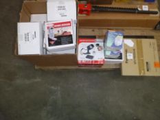 * A Box of Door Bell Alarms, 2 X PIR Sensors, a Panasonic Alarm Board and a Responsive CCTV 2