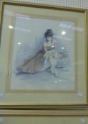 A Francis Boxall, Colour Print, Verity, Print number, 81/850, Signed in Pencil. Frame size 73 X 68.