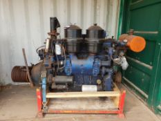 * GM Detroit 71 6 Cylinder Marine Diesel Engine. Please note this lot is located at Manby