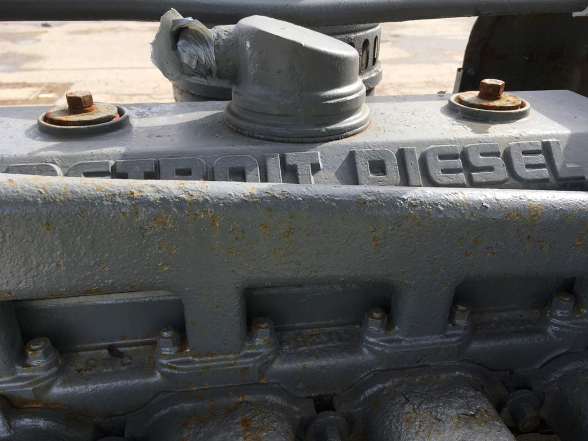 * GM Detroit Diesel Water Pump A Skid Mounted Water Pump with Detroit Diesel 4 Cylinder Engine and - Image 4 of 5