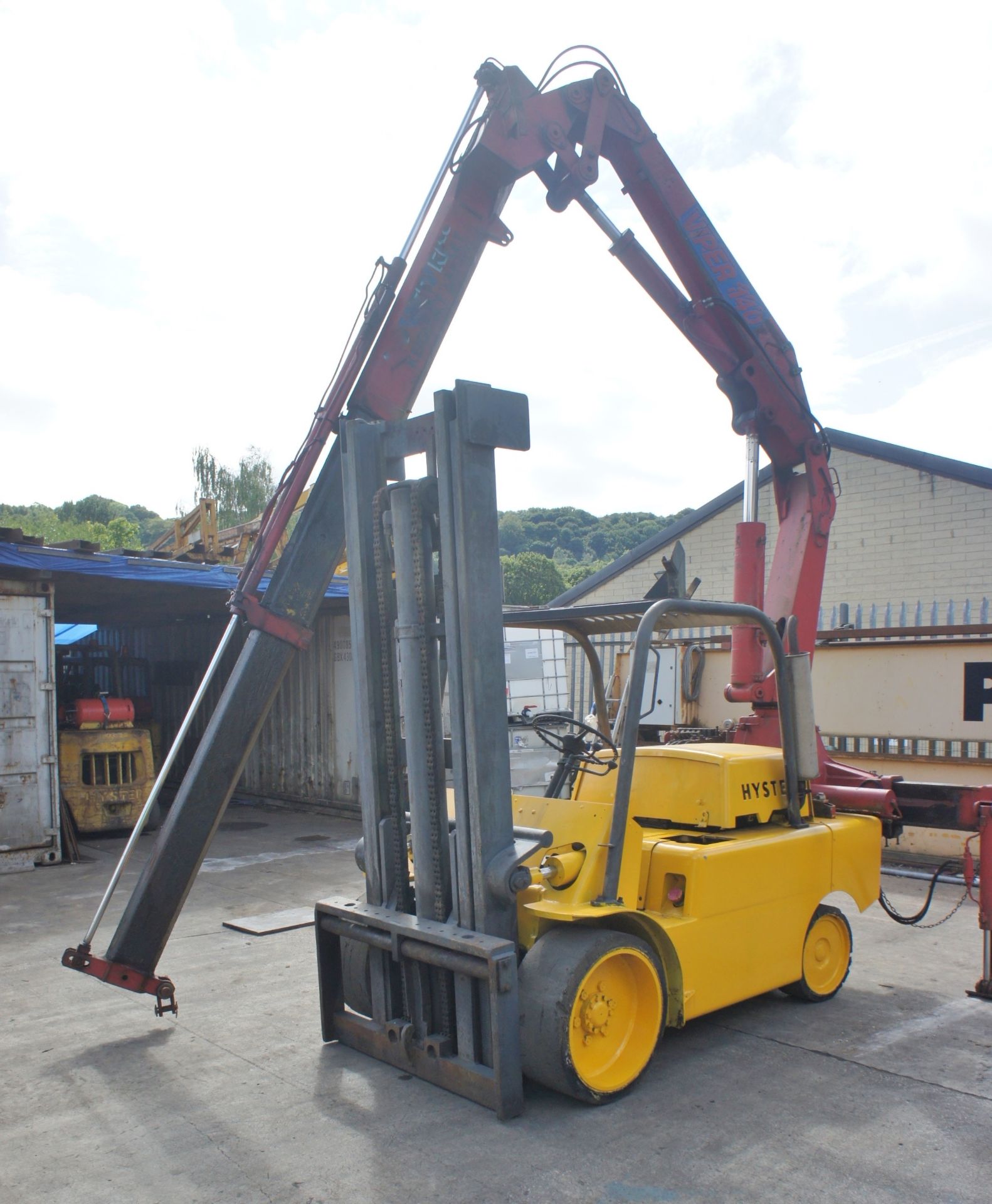 * Hyster S150A Counterbalance Forklift Truck, diesel, capacity 7000kg, duplex mast, lift height: