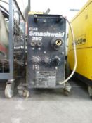 * An ESAB Smashweld 250 3PH Welder. Please note there is a £5 plus VAT Lift Out Fee on this lot.