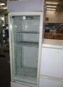 * A King Refrigeration Glass Fronted Tall Display Fridge