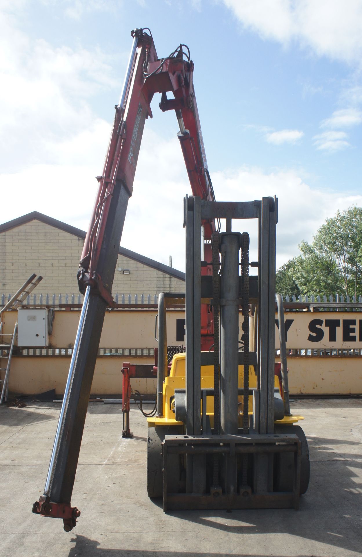 * Hyster S150A Counterbalance Forklift Truck, diesel, capacity 7000kg, duplex mast, lift height: - Image 3 of 18
