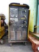 * A Decamig 530 3PH Mig-Mag System Welder. Please note there is a £5 plus VAT Lift Out Fee on this