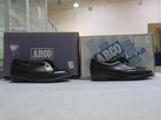 * Two pairs of Ladies new/boxed 2 eye Shoes by Arco size 3 (2)