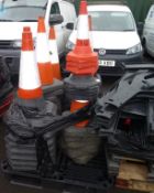 * A Pallet of Traffic Cones. Please note there is a £5 Plus VAT Lift Out Fee on this lot.