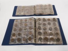 Two Albums of Pre 1947 Coins and later Coins (est £30-£50)