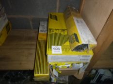 * A Qty of ESAB Welding Rods