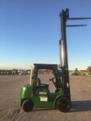 * Caterpillar 2.5T Diesel Forklift. A Caterpillar Model DP25 Diesel Forklift Truck with Triplex Mast