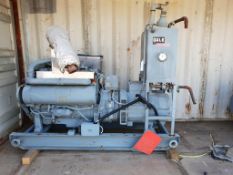 * Lister/Dale 60KVA Standby Generator. A 60KVA Skid Mounted Diesel Generator with Lister 6