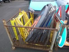 * A Stillage of Various Road Signs (Stillage not included)