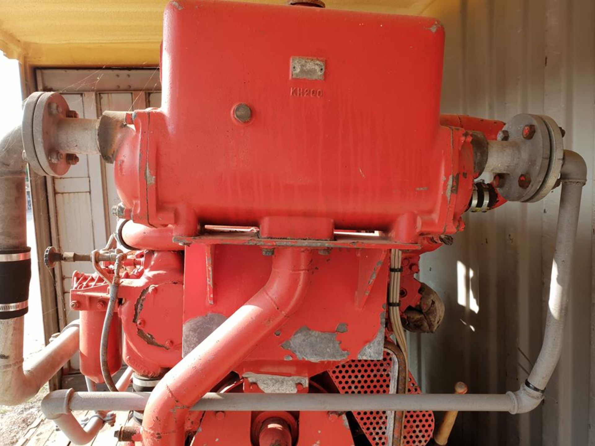 * Iveco 423hp High Volume Fire Pump. A high Volume Skid Model Clarke Model 8210 NLRT Fire Pump - Image 5 of 8