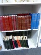 * Two shelves to include over seventy Hardback Books including 'The War Speeches of Winston S