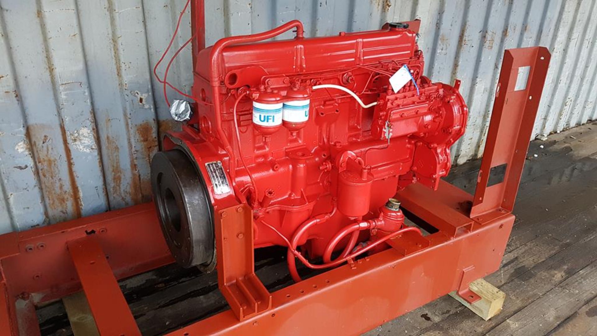 * Ford 6 Cylinder Turbo Diesel Engine. A Ford Model 2704ET 6 Cylinder Industrial Turbo Diesel Engine