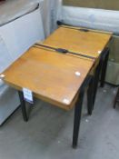 Two Early Lift Top Desks (est £20-£40)