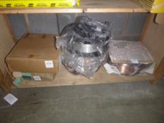 * A shelf to include 6 Reels of various MIG Welding Wire